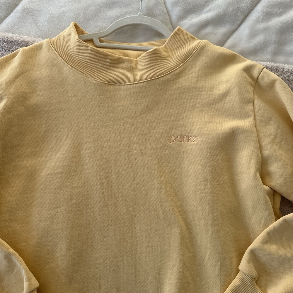 Parke mockneck yellow